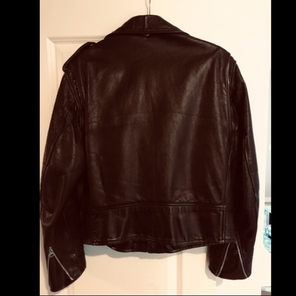 Vintage Schotts Perfecto Leather Jacket 42 - Picture 2 of 2